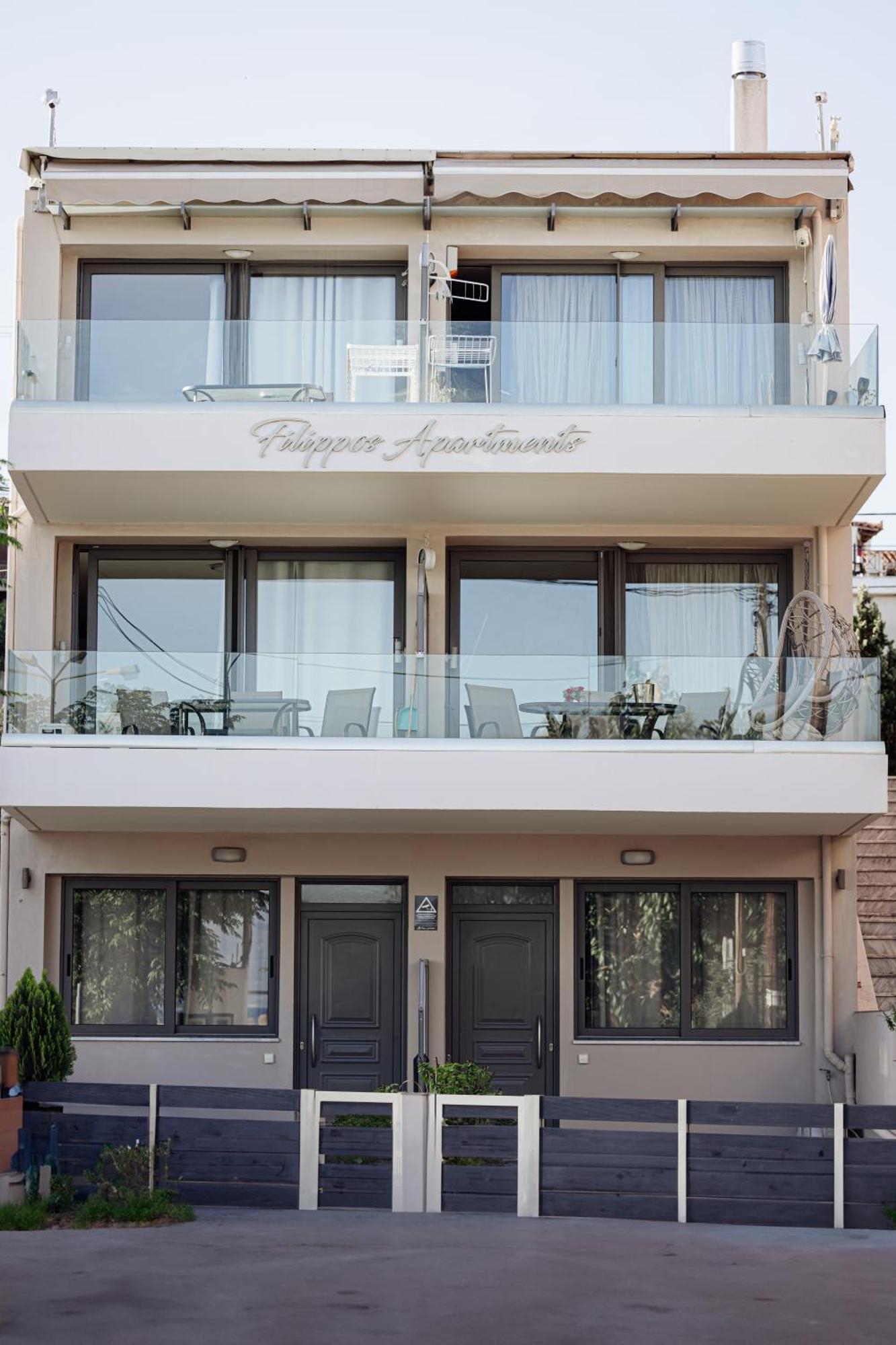 Filippos Apartments Amarynthos Zewnętrze zdjęcie